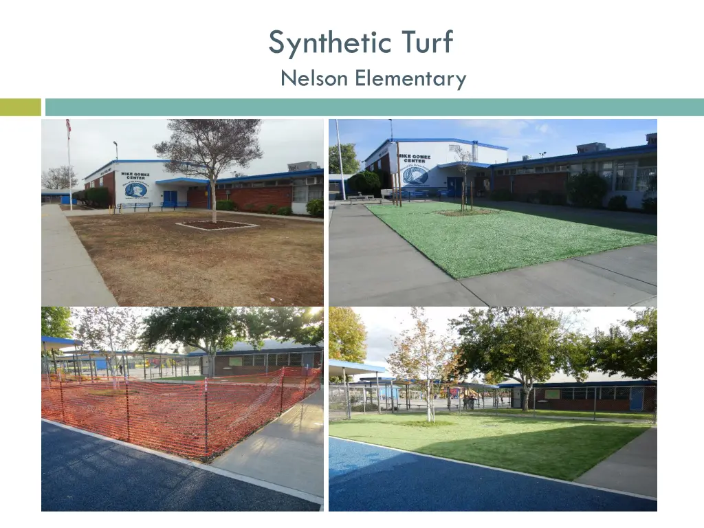 synthetic turf nelson elementary