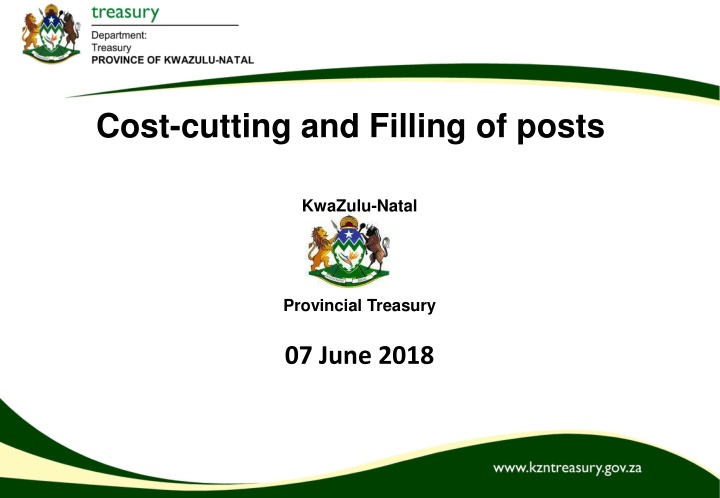 cost cutting and filling of posts