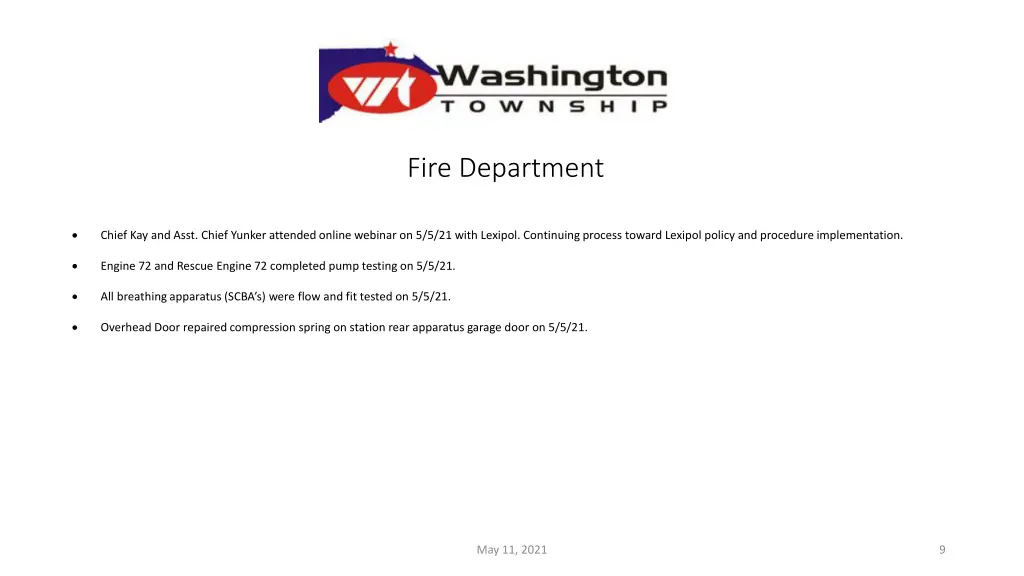 fire department