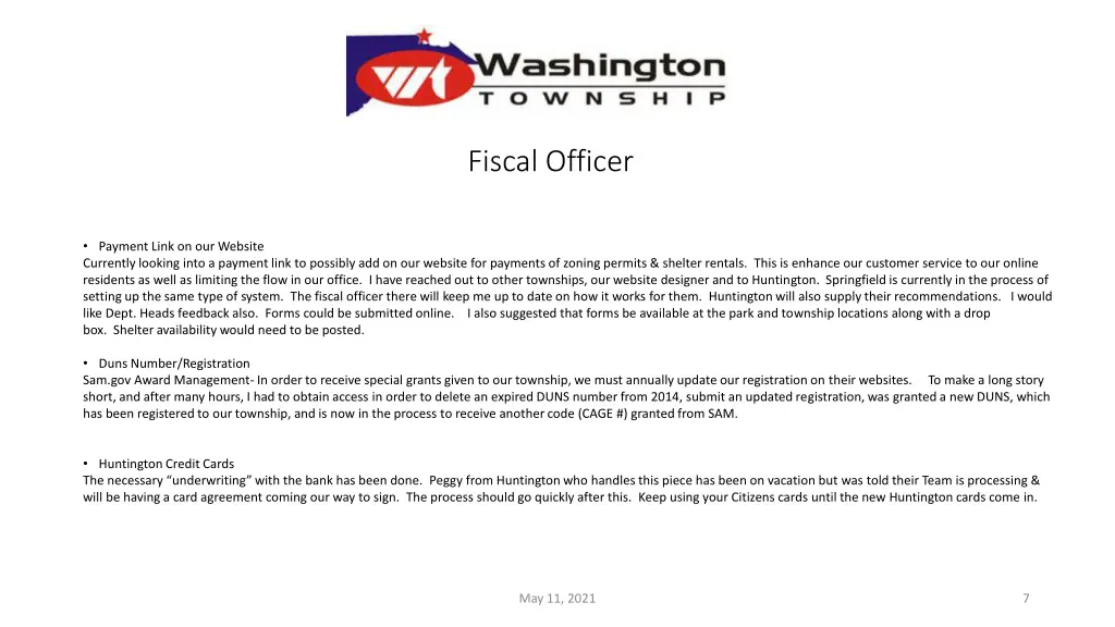 fiscal officer 1