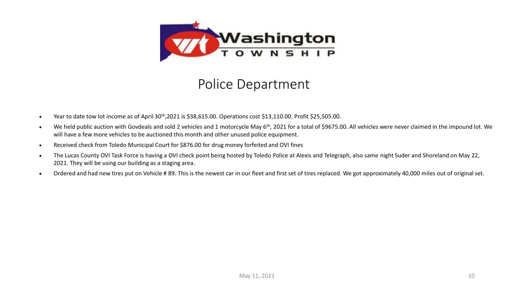 police department