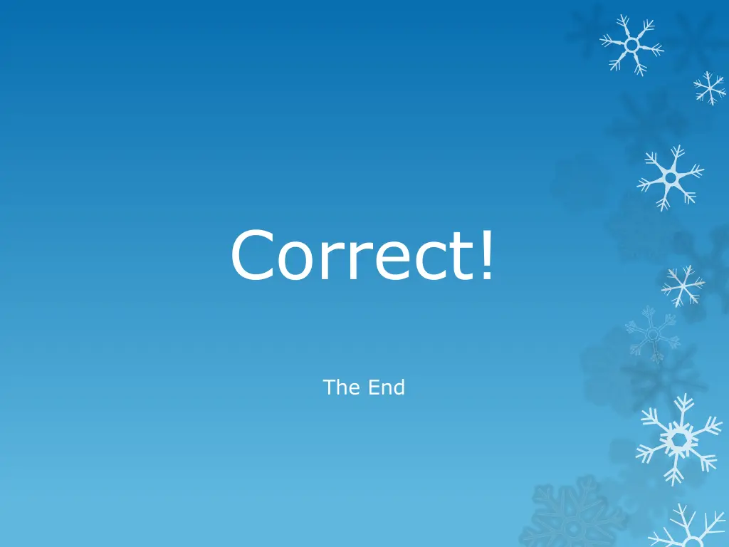 correct 2