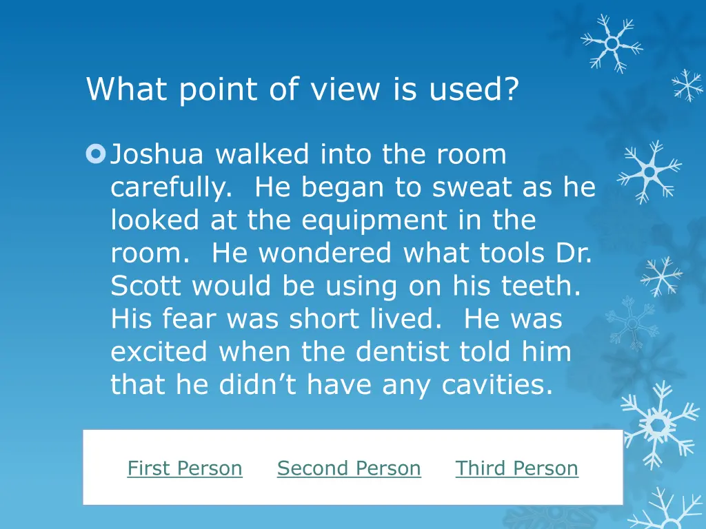what point of view is used