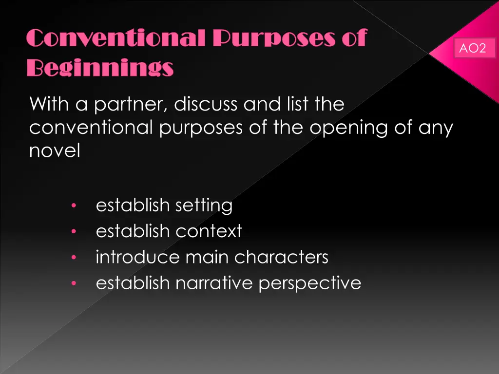 conventional purposes of conventional purposes