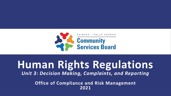 human rights regulations unit 3 decision making