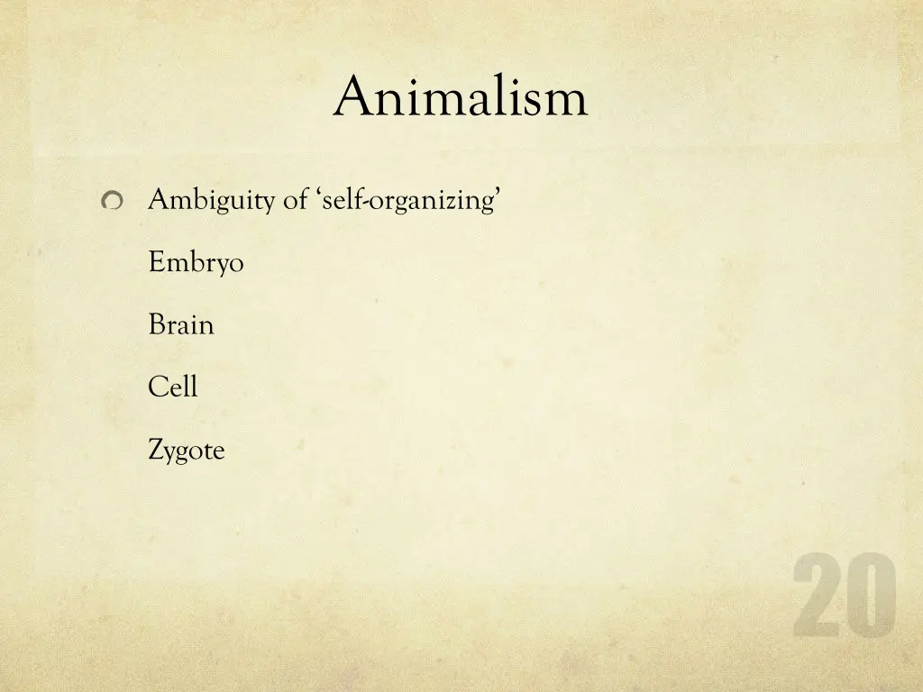 animalism 1