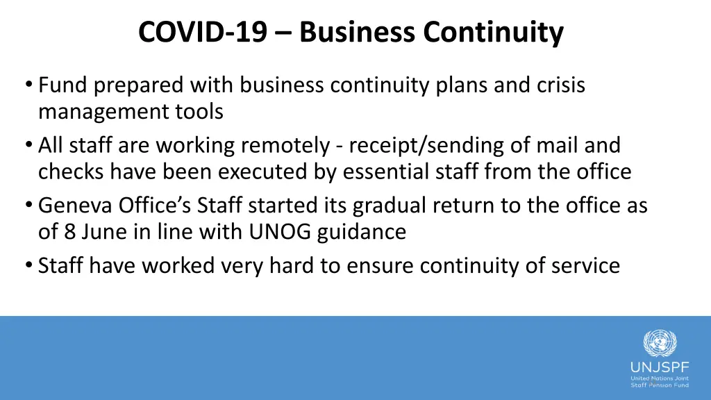 covid 19 business continuity