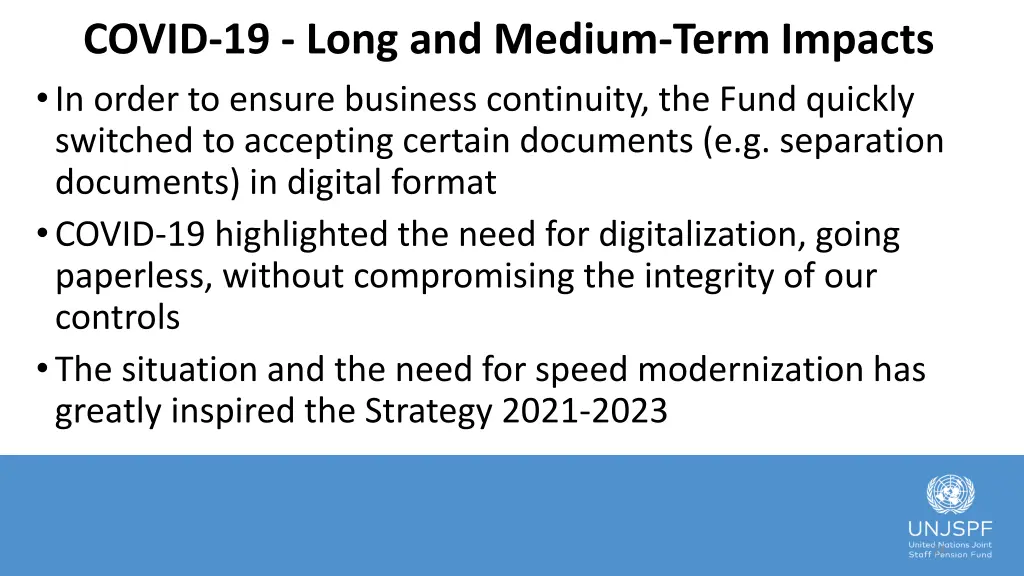 covid 19 long and medium term impacts in order