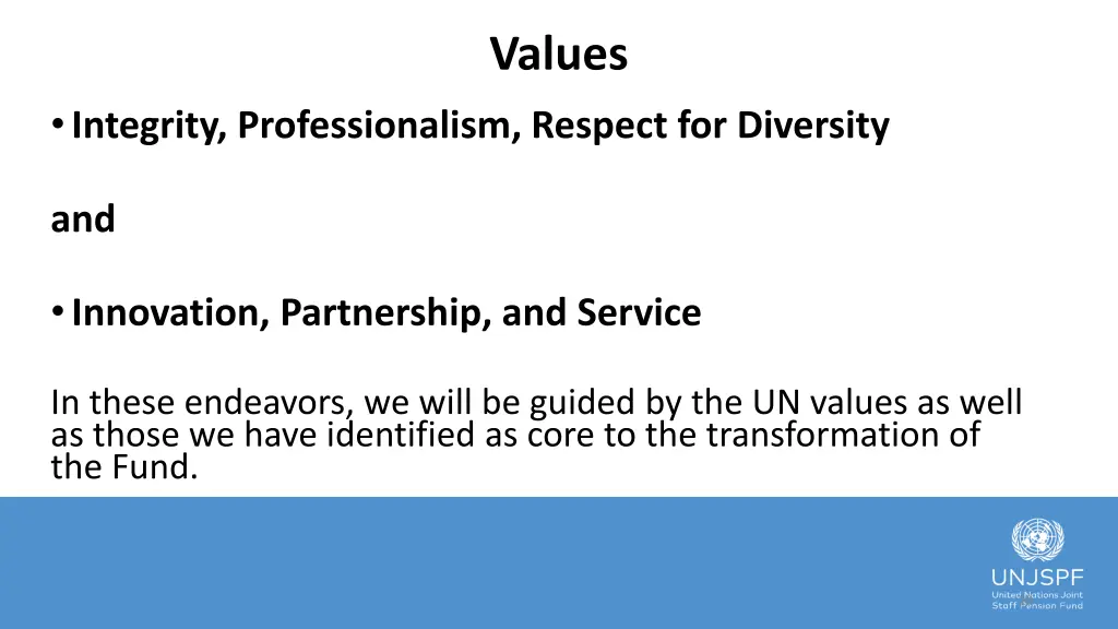 values