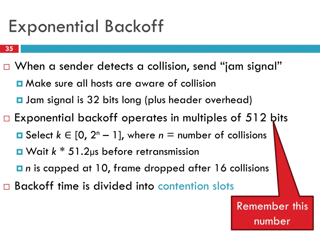 exponential backoff