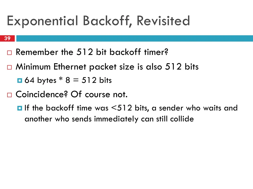 exponential backoff revisited