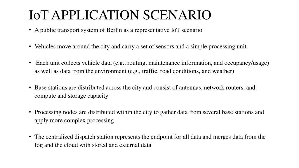iotapplication scenario