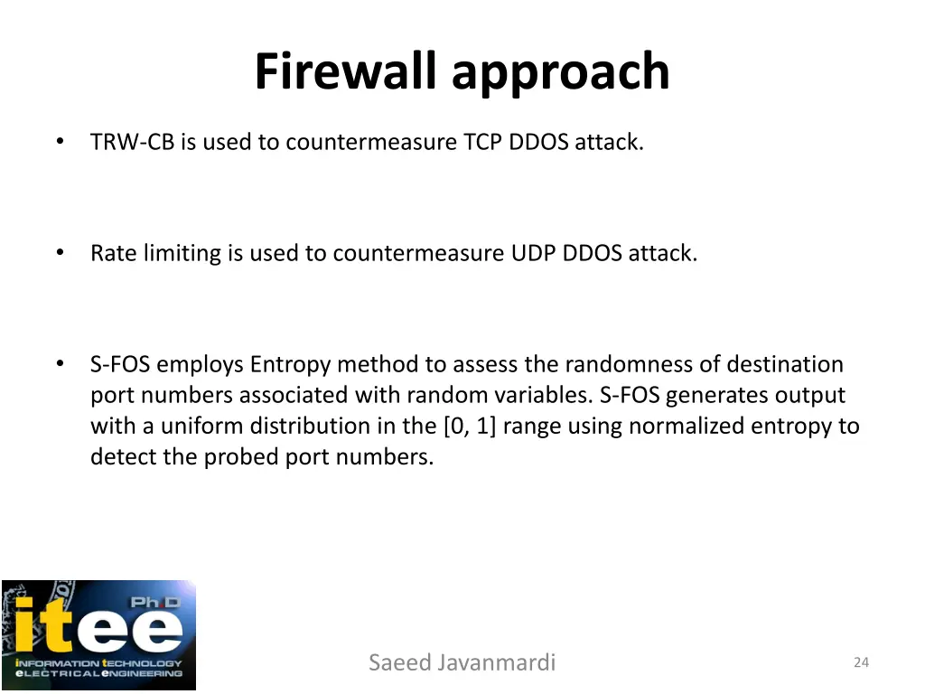 firewall approach