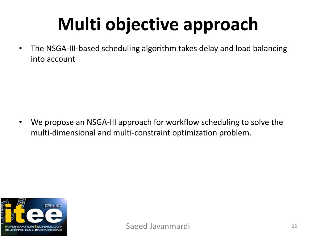 multi objective approach 1