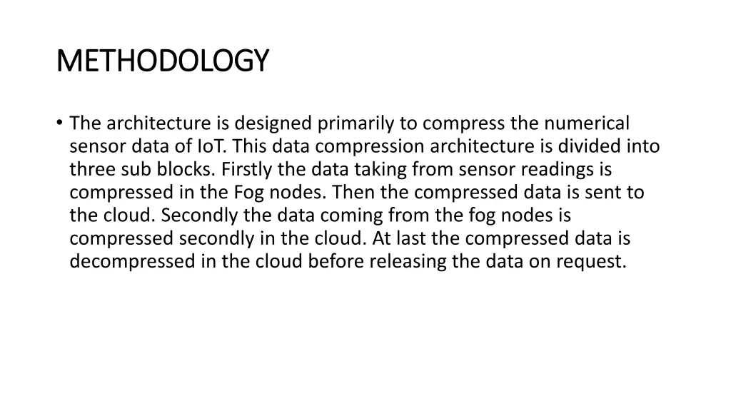 methodology methodology