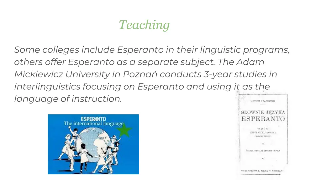 teaching