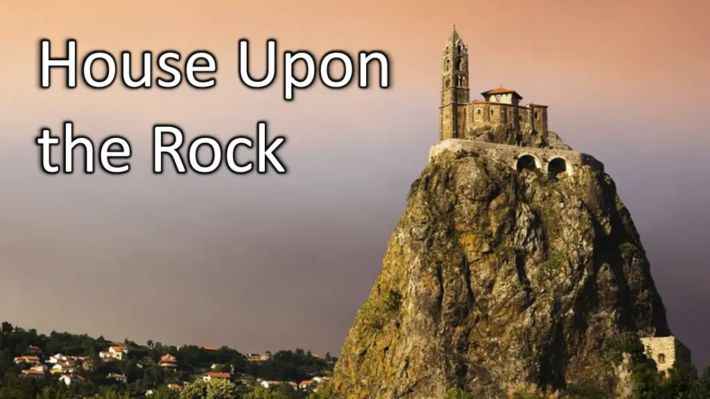 house upon the rock