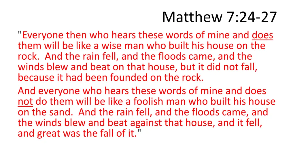 matthew 7 24 27