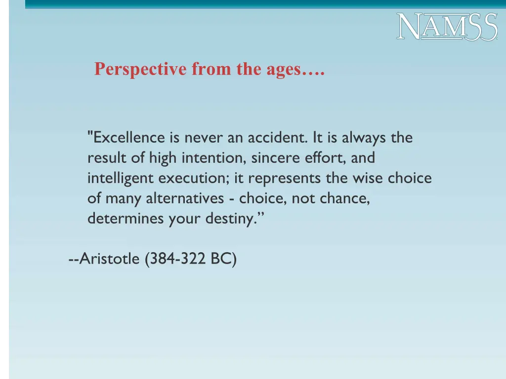 perspective from the ages
