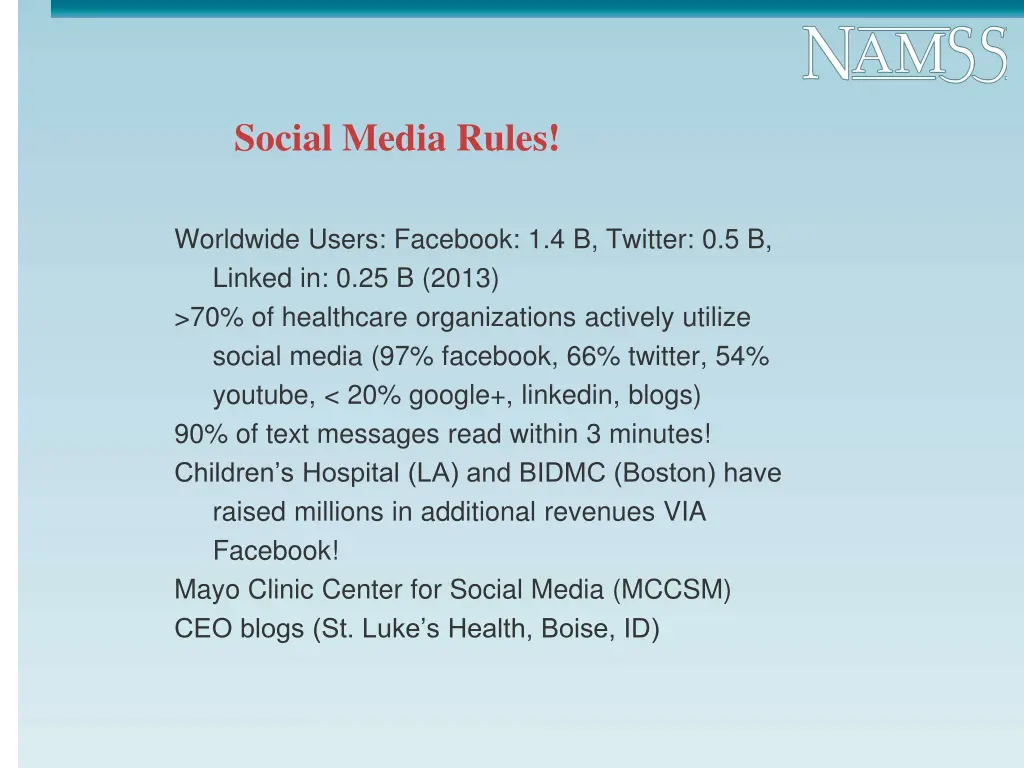 social media rules