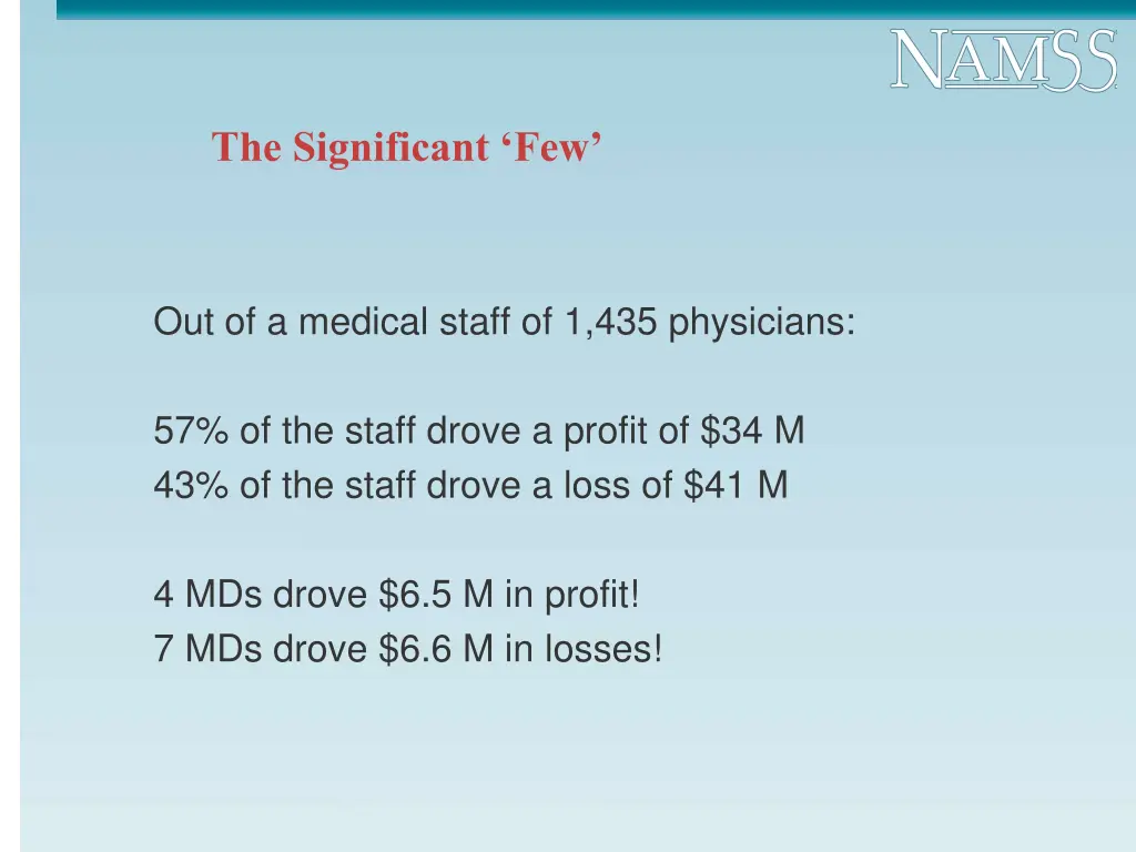 the significant few