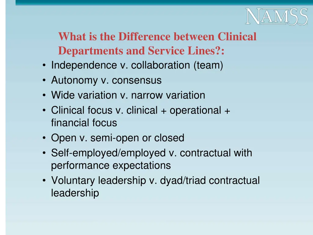 what is the difference between clinical
