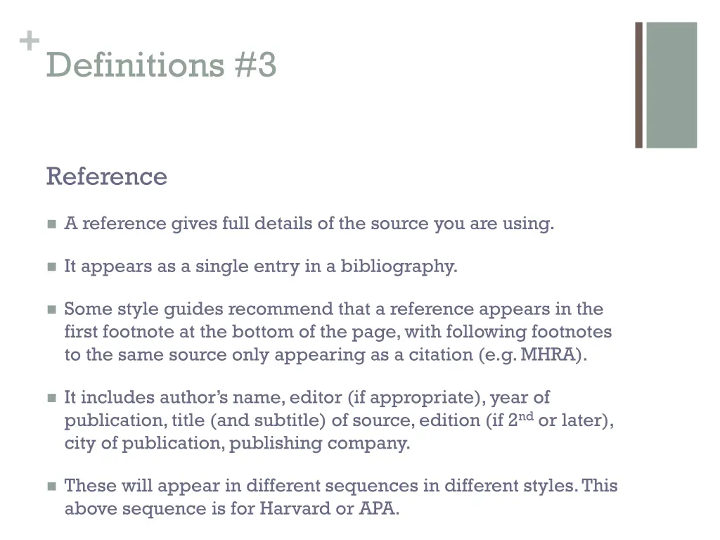 definitions 3