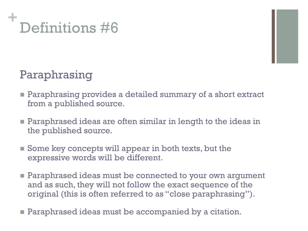 definitions 6