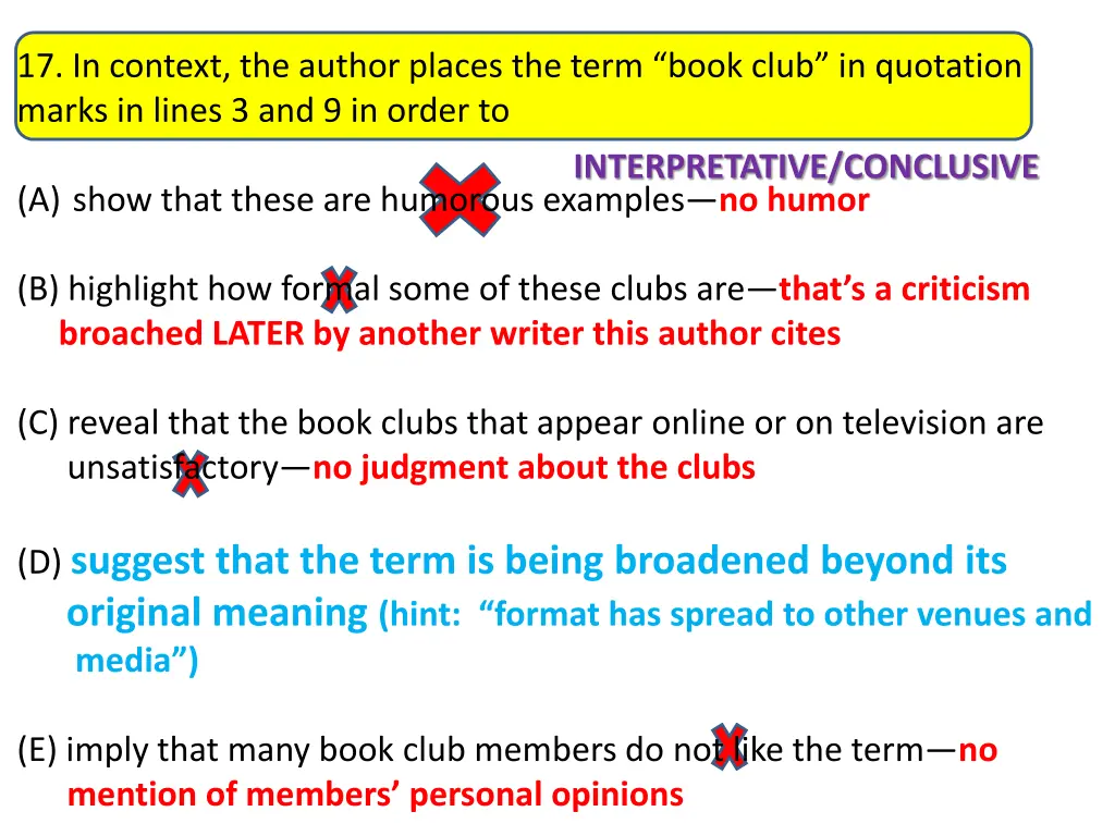17 in context the author places the term book