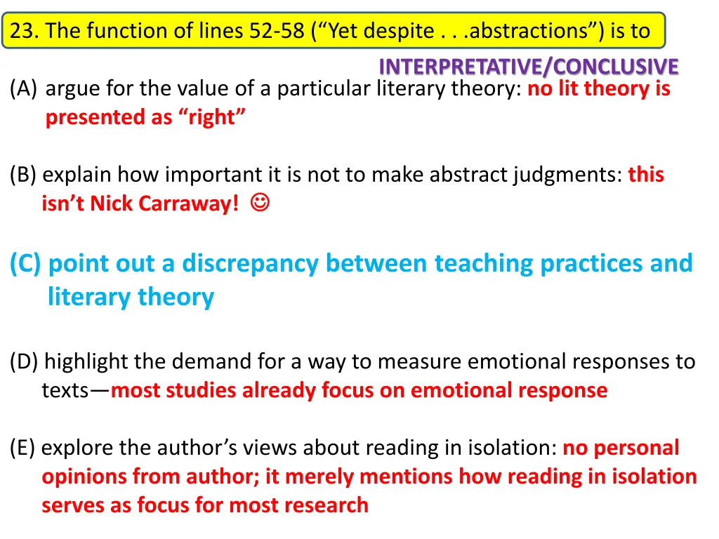23 the function of lines 52 58 yet despite