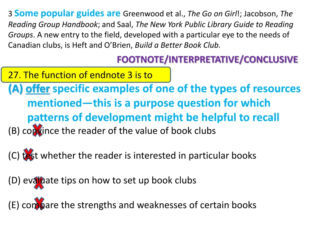 3 some popular guides are greenwood