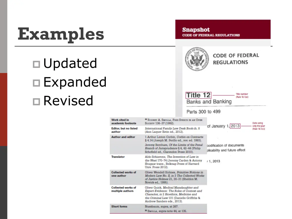 examples