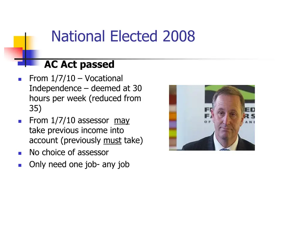 national elected 2008