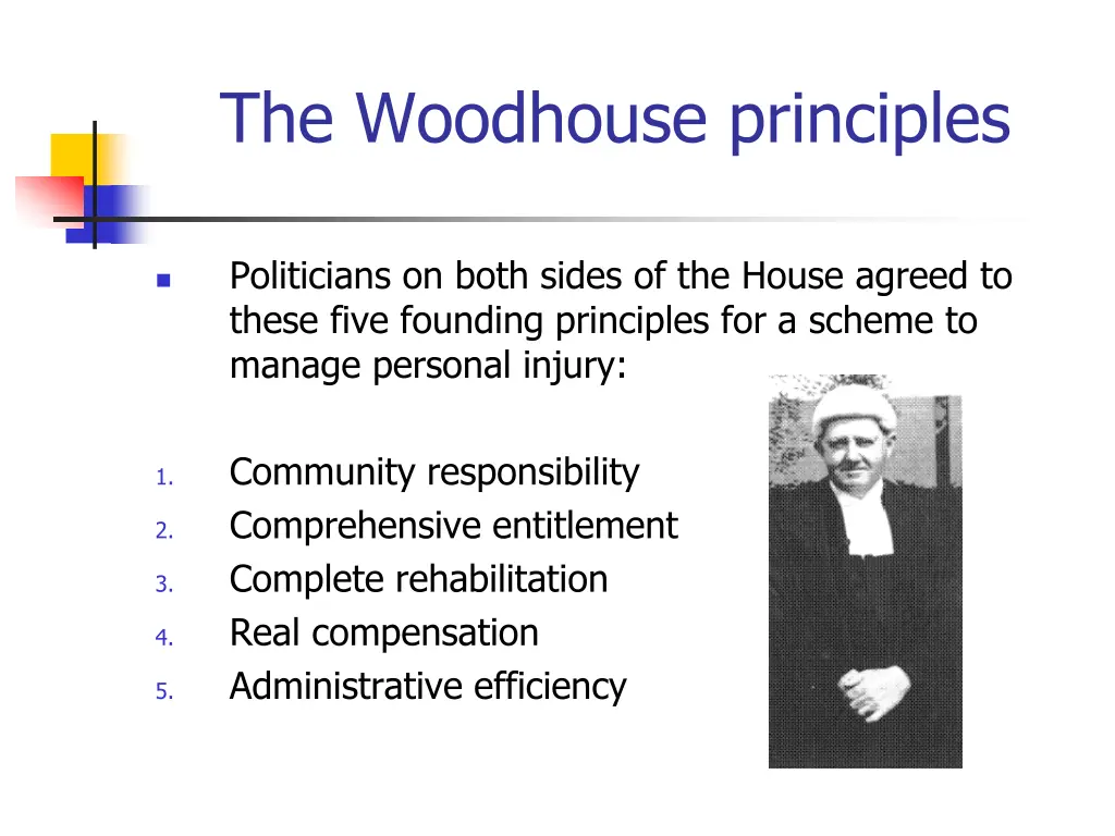 the woodhouse principles