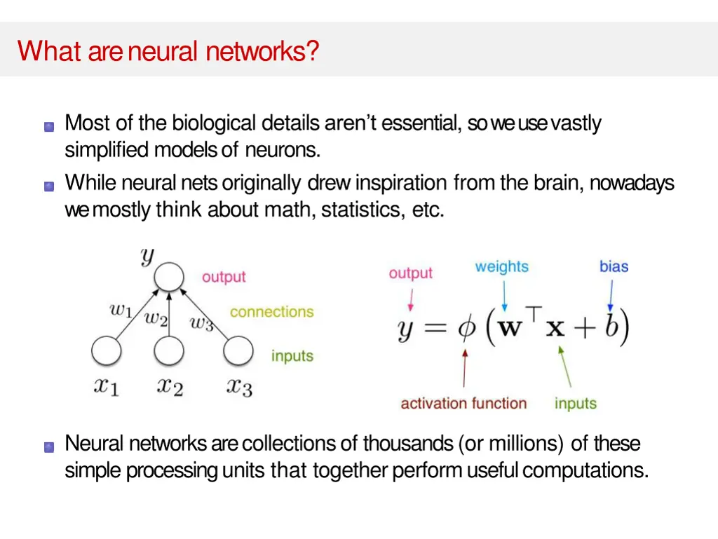 what are neural networks