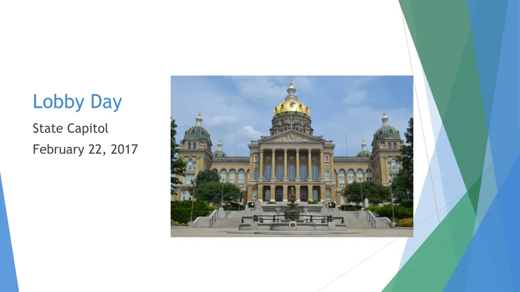 lobby day
