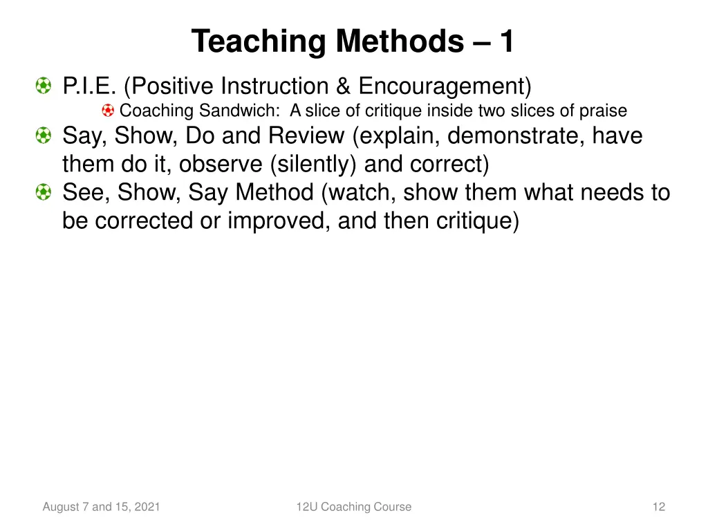 teaching methods 1
