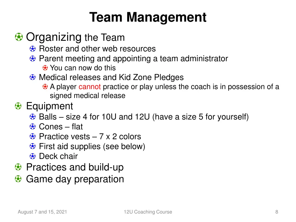 team management