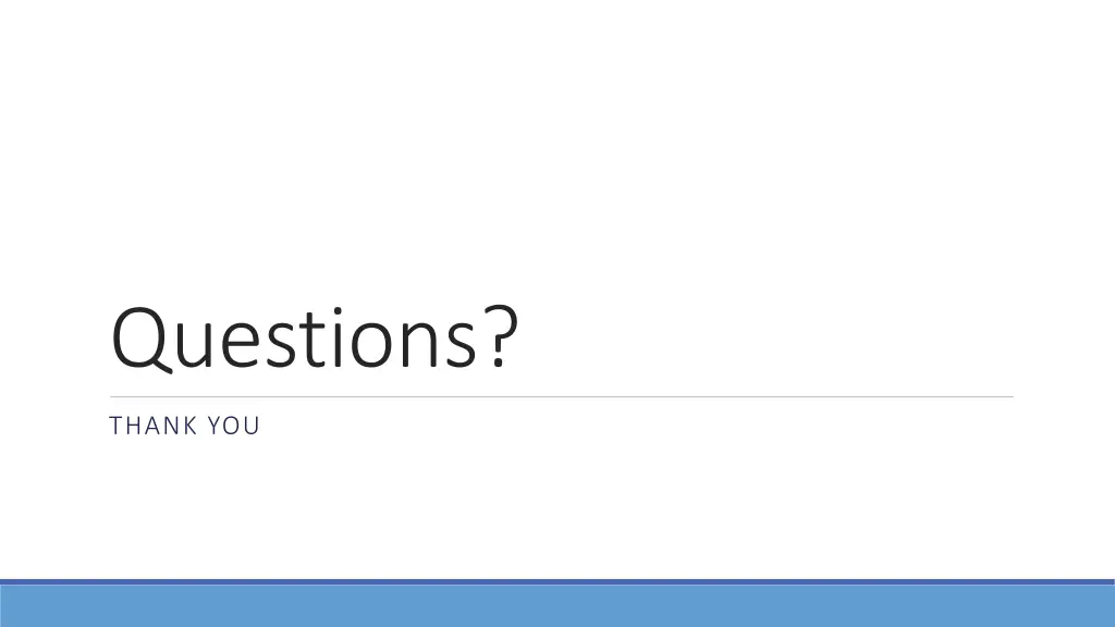questions