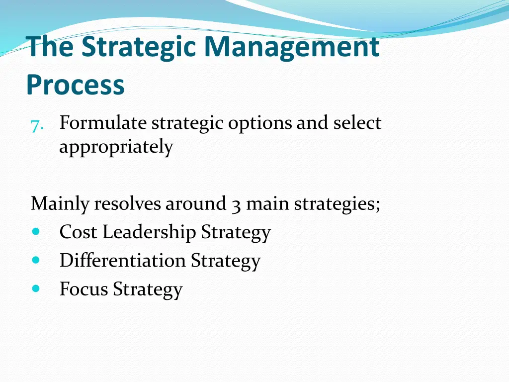 the strategic management process 1