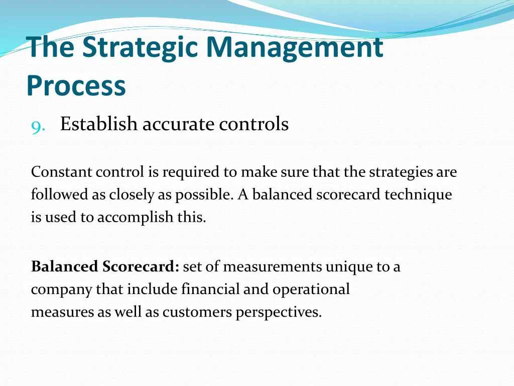the strategic management process 2