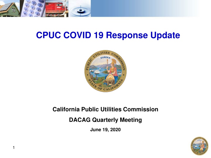 cpuc covid 19 response update