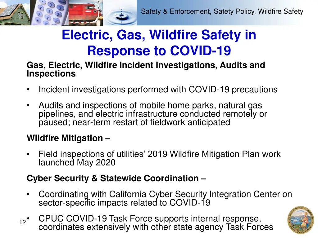 safety enforcement safety policy wildfire safety 1