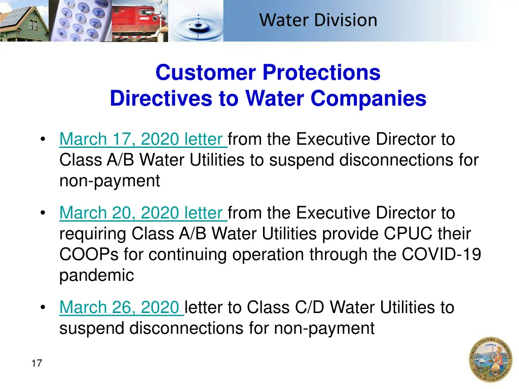 water division