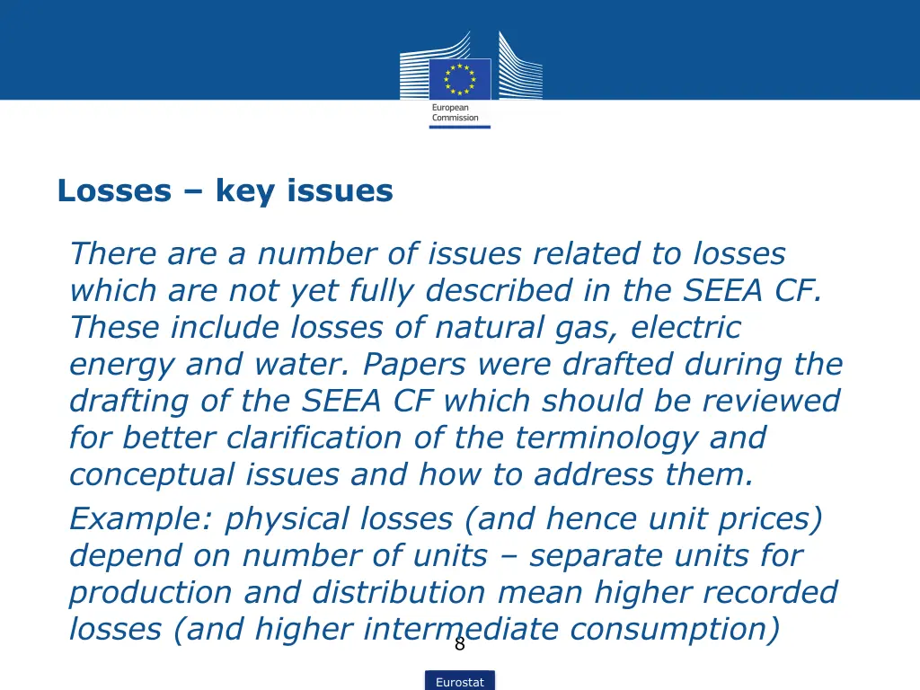 losses key issues