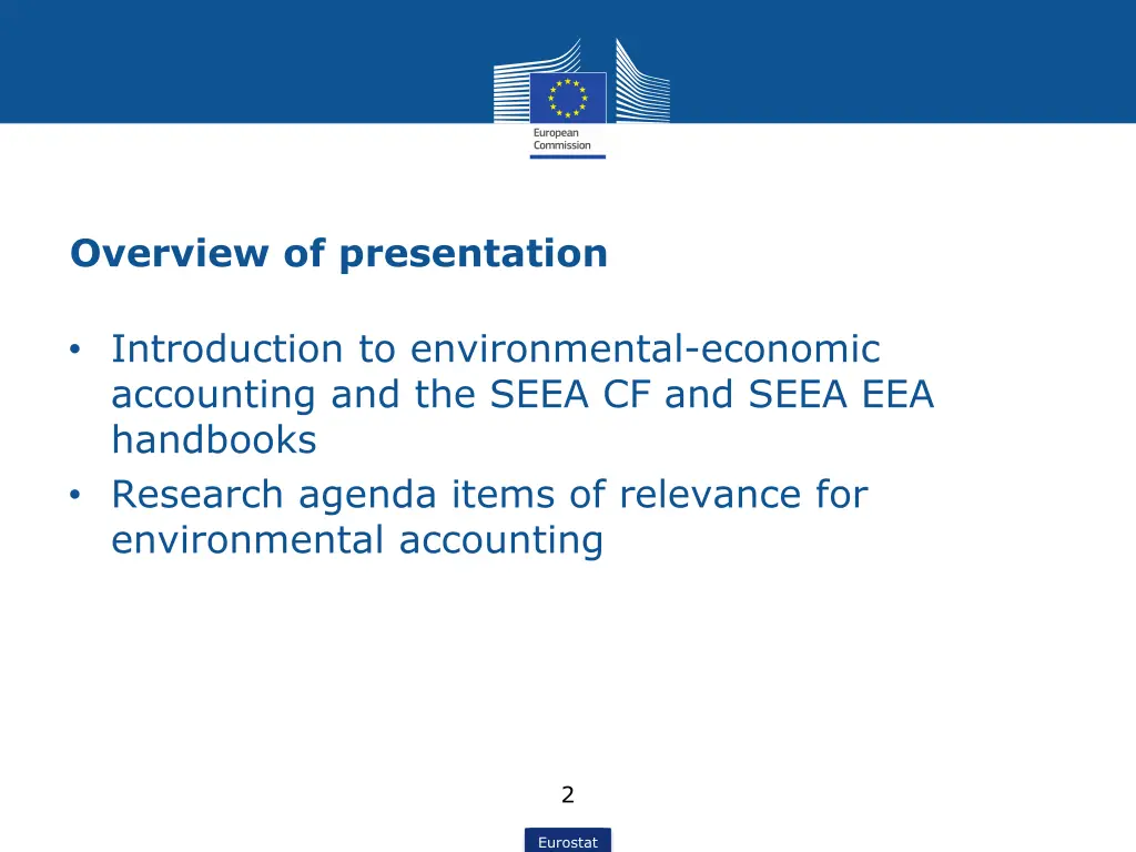 overview of presentation