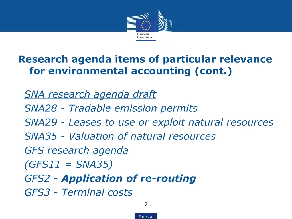 research agenda items of particular relevance 1