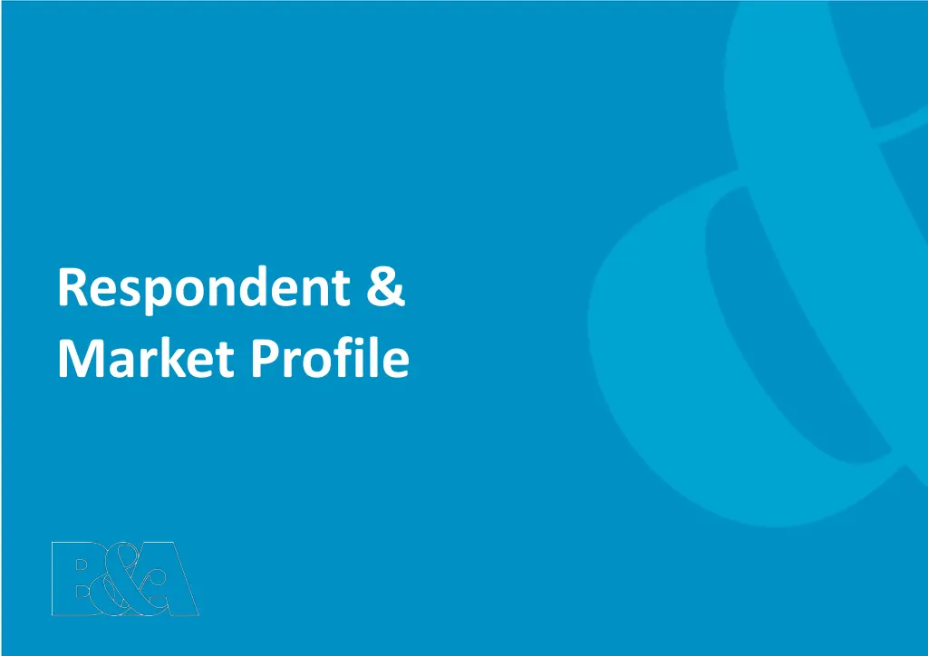 respondent market profile