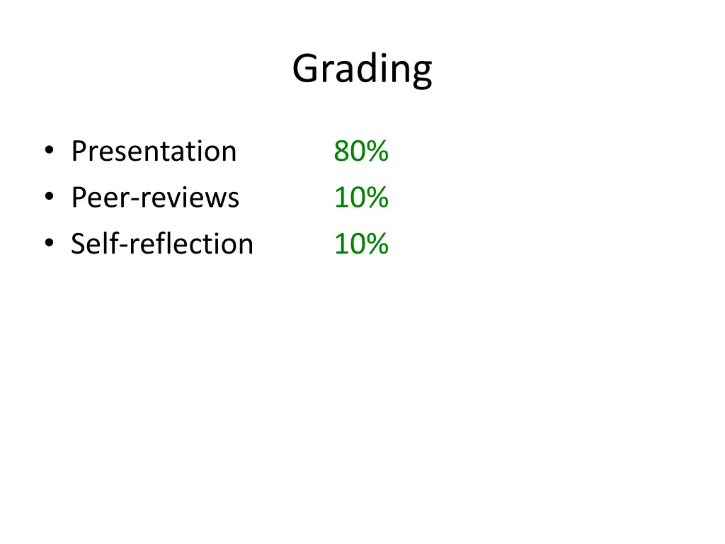 grading