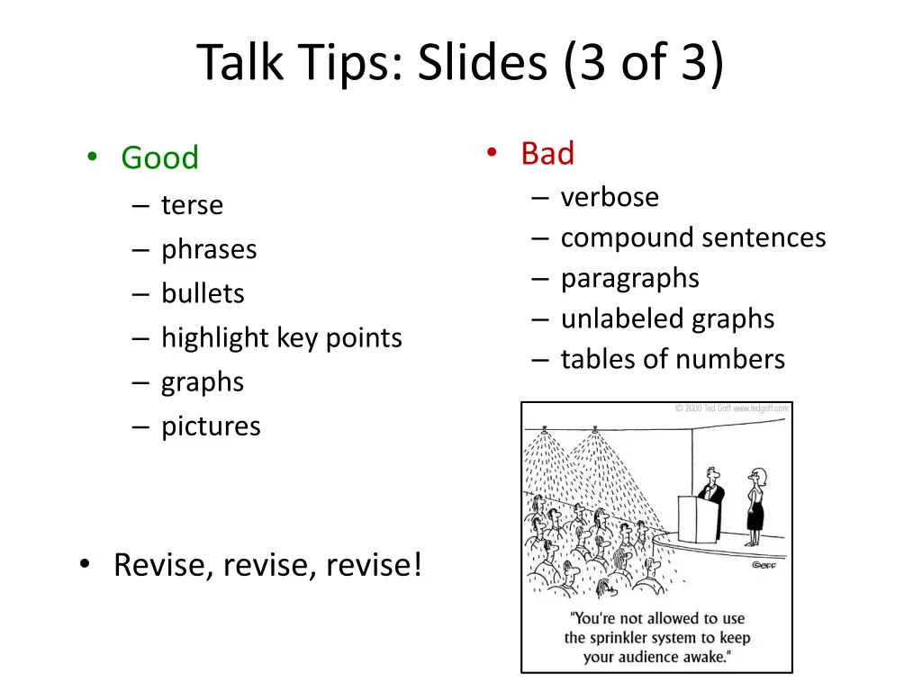 talk tips slides 3 of 3